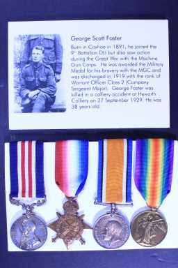 Military Medal - 24341 SJT. G.S. FOSTER. 246 CO