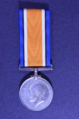 British War Medal (1914-20) - 24817 PTE. R.W. HUNT. DURH.L.I