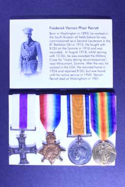 Victory Medal (1914-18) - CAPT. F.V.P. PERROTT.