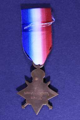 1914-15 Star - LIEUT: F.V.P. PERROTT, DURH:L.