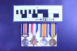 British War Medal (1914-20) - 14823  PTE. T. WAISTELL. DURH: