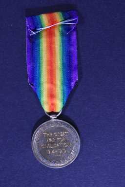 Victory Medal (1914-18) - LIEUT. T.R. WELCH.