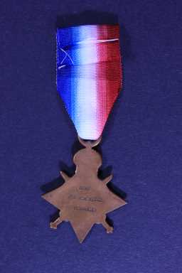 1914-15 Star - 3135 PTE E.R. BELL. DURH:L.I.