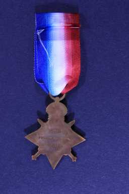 1914-15 Star - 20395 PTE W. HARRINGTON. DLI