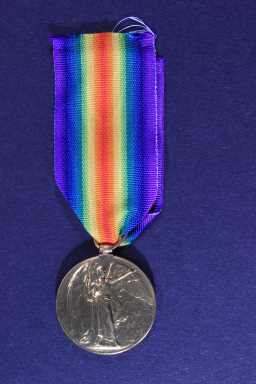 Victory Medal (1914-18) - 20395 PTE. W. HARRINGTON. DLI