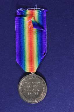 Victory Medal (1914-18) - 20395 PTE. W. HARRINGTON. DLI