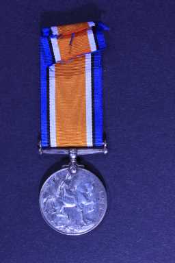 British War Medal (1914-20) - 18-876 PTE. J.K. TURNBULL. DUR
