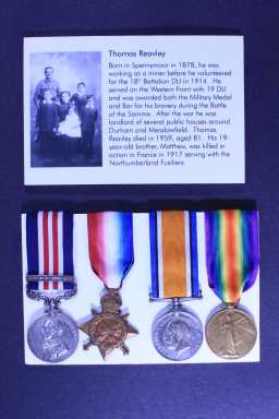 Victory Medal (1914-18) - 18-584 CPL. T. REAVLEY. DURH.L