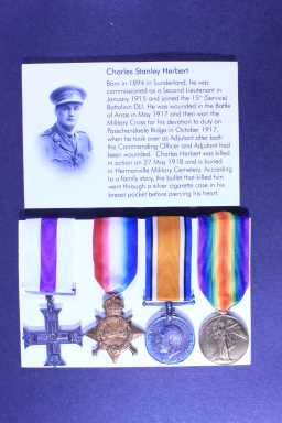 British War Medal (1914-20) - CAPT. C.S. HERBERT.