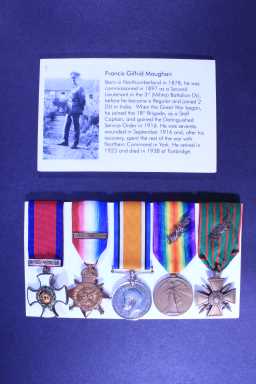 1914 Star & Bar - CAPT. F.G. MAUGHAN DURH: L.I.