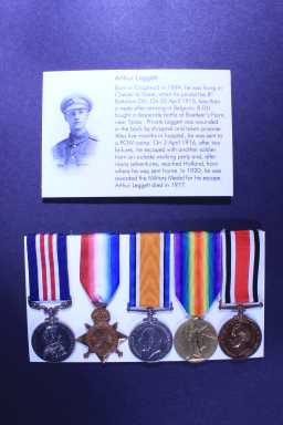 1914-15 Star - 1620 PTE. A. LEGGATT. DURH:L.I