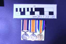British War Medal (1914-20) - 3-9287 SJT. C. BARELLA. DURH.L