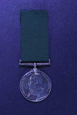 Volunteer Long Service Medal - MAJOR J.E. HAWDON. 2/V.B. DURH