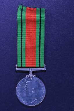 Defence Medal (1939-45) - PTE. J.J. BLOOMFIELD (UNNAMED)