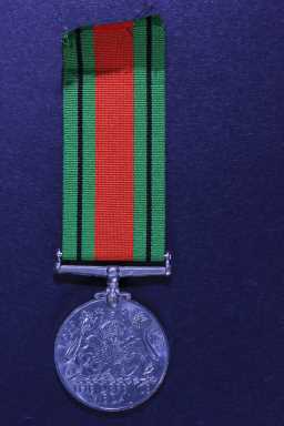 Defence Medal (1939-45) - PTE. J.J. BLOOMFIELD (UNNAMED)