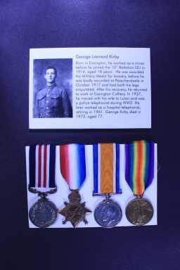 1914-15 Star - 23087 PTE G.L. KIRBY. DURH:L.I