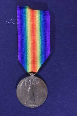 Victory Medal (1914-18) - 17750 SJT. M. BROUGH. DURH.L.I