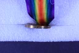 Victory Medal (1914-18) - 17750 SJT. M. BROUGH. DURH.L.I