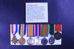 British War Medal (1939-45) - SGT J.W. HOLLAND (UNNAMED)
