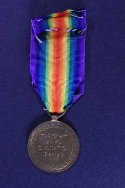Victory Medal (1914-18) - 26168 L/CPL. H.T. RITSON. D.L.