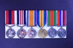 British War Medal (1939-45) - CSM J.W. SHERRIFF (UNNAMED)