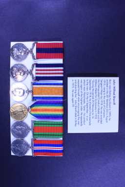 British War Medal (1939-45) - CSM J.W. SHERRIFF (UNNAMED)