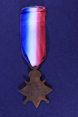 1914 Star & Bar - NO.11284 CPL. J.R. DYER.2 DLI