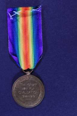 Victory Medal (1914-18) - 11284 C.SJT. R. DYER. D.L.I