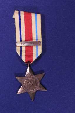 Africa Star (1940-43) - CAPT & QM. D. SPENCER (UNNAMED