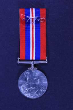British War Medal (1939-45) - LT.COLONEL C.D. BOWDERY (UNNAM