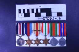 Defence Medal (1939-45) - 4694485 CPL. J. SAUNDERS (UNNA