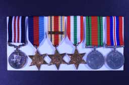 Defence Medal (1939-45) - 4694485 CPL. J. SAUNDERS (UNNA