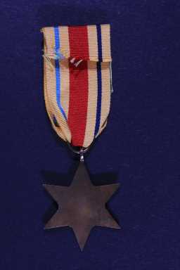 Africa Star (1940-43) - 4447852 WO2 W.H. HARPER (UNNA