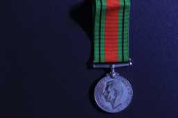 Defence Medal (1939-45) - 4079390 PTE. E.A. BARNES (UNNA