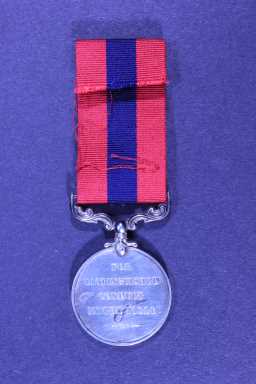 Distinguished Conduct Medal - 4457717 PTE. W.J. ROBERTS. DUR