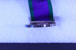 Campaign Service Medal (1962-2003) - LT. J.D.C. HALL. DLI.