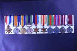 Africa Star (1940-43) - 10644 SGT. F.L. KING. (UNNAMED