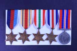 Italy Star (1943-45) - PTE. N. REYNAERT (UNNAMED)