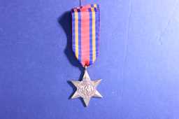 Burma Star (1941-45) - W.O.2. R.T.G. BULMER (UNNAMED)