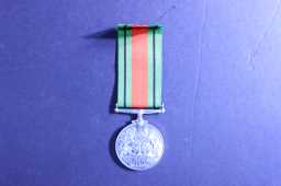 Defence Medal (1939-45) - W.O.2. R.T.G. BULMER (UNNAMED)
