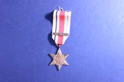 Africa Star (1940-43) - 4468255 C.SJT. W. HUDSON (UNNA