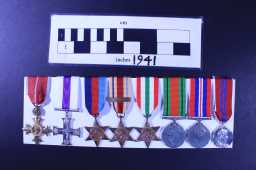 Order Of The British Empire - LT.COL. K.M.W. LEATHER OBE,MC 