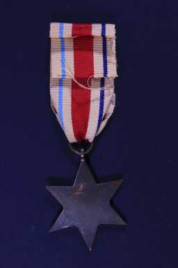Africa Star (1940-43) - LT.COL. K.M.W. LEATHER OBE,MC 