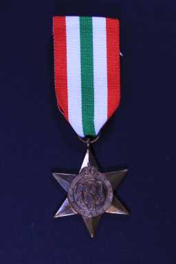 Italy Star (1943-45) - LT.COL. K.M.W. LEATHER OBE,MC 
