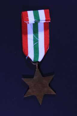 Italy Star (1943-45) - MAJOR J.G.G. GRAY (UNNAMED)