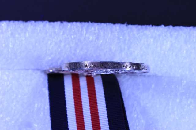 Military Medal - 4445635 W.O.CL.1. G. FLANNIGAN
