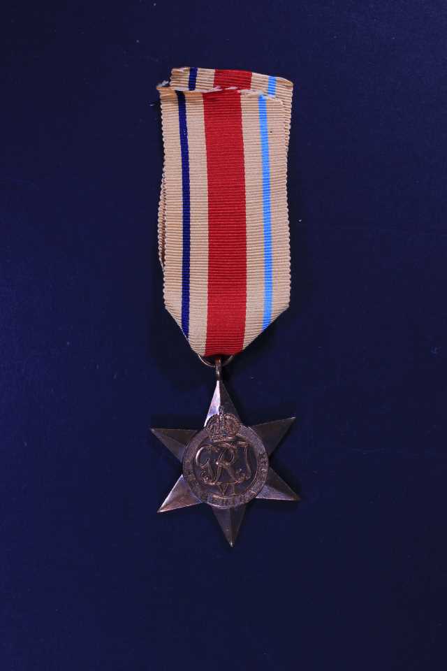 Africa Star (1940-43) - MAJOR G. FLANNIGAN (UNNAMED)