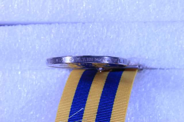 Korea Medal (1950-53) - CAPT. (Q.M.) G. FLANNIGAN. D.L