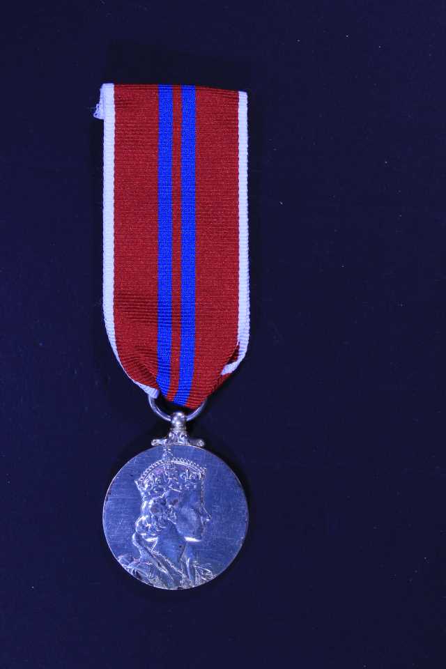 Coronation Medal (1953) - Lt.Colonel R G Atkinson