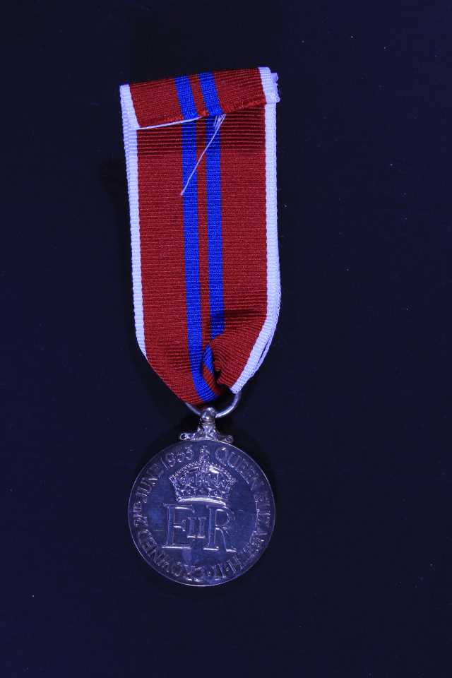 Coronation Medal (1953) - Lt.Colonel R G Atkinson